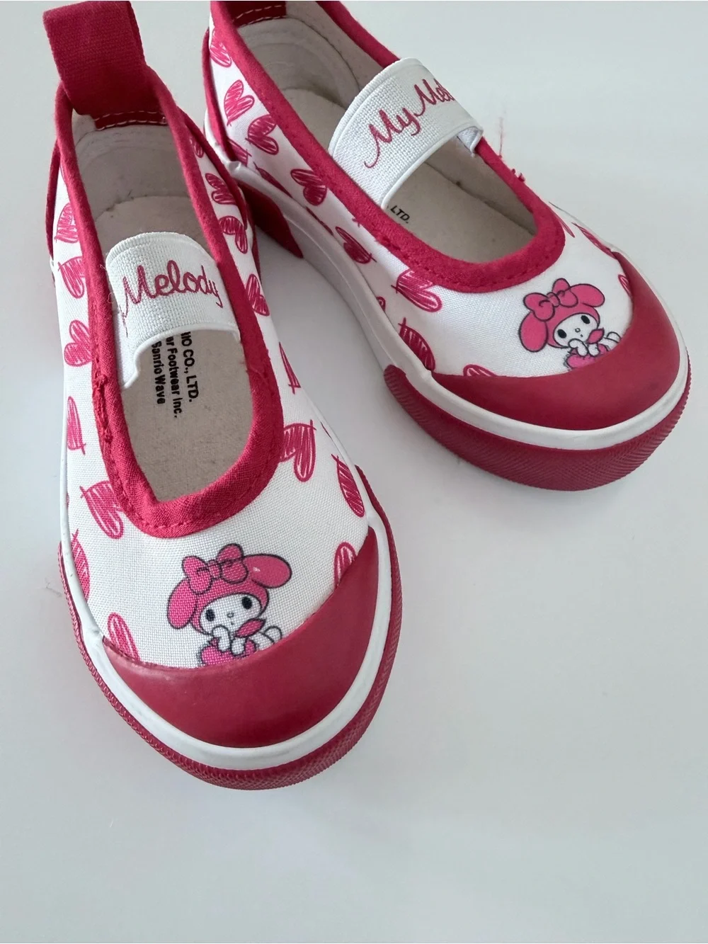 Sanrio My Melody Slip-On Mary-Jane Sneakers Size 23
